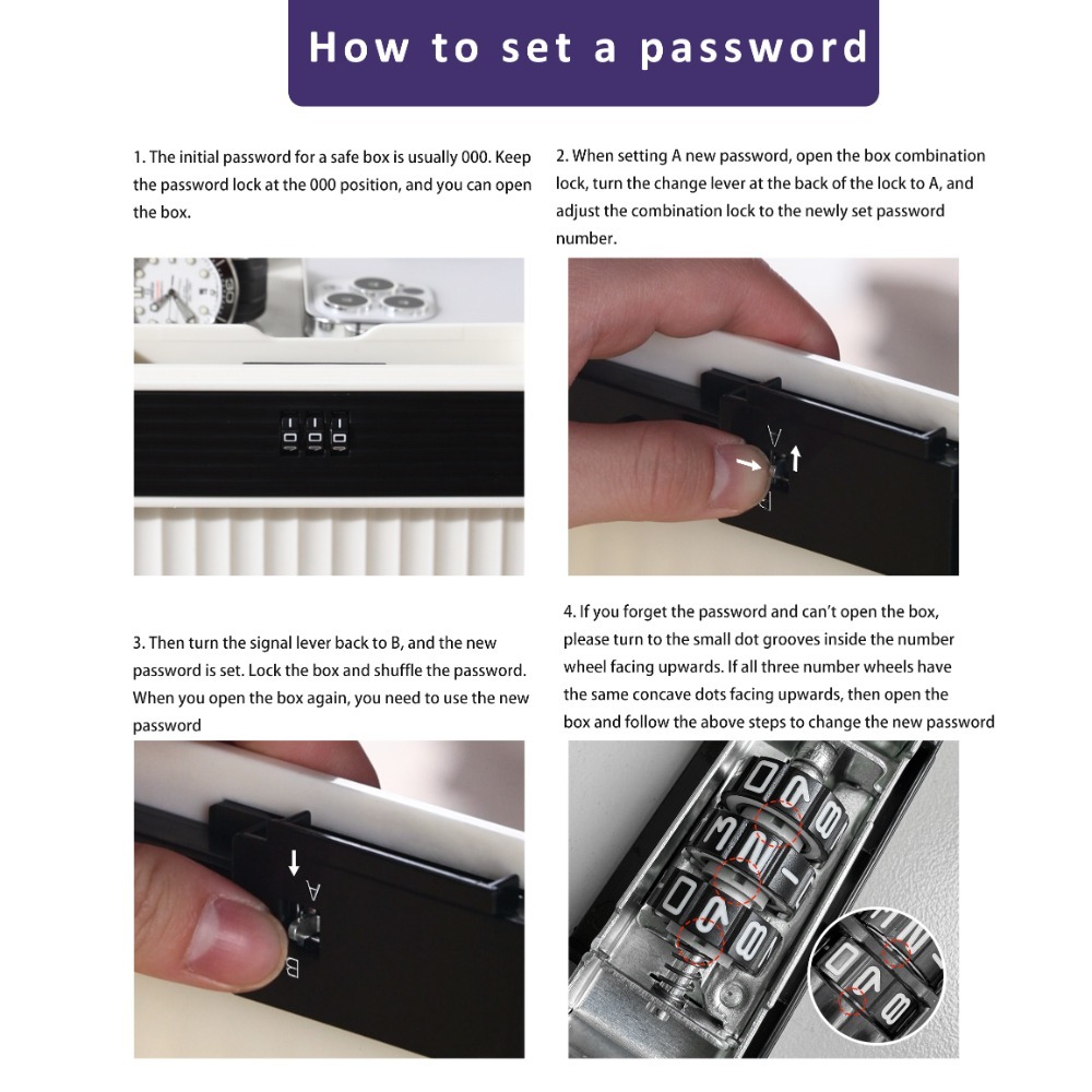 Abschließbarer Passwort-Safe m – Home Security Box Bewertung und Preis