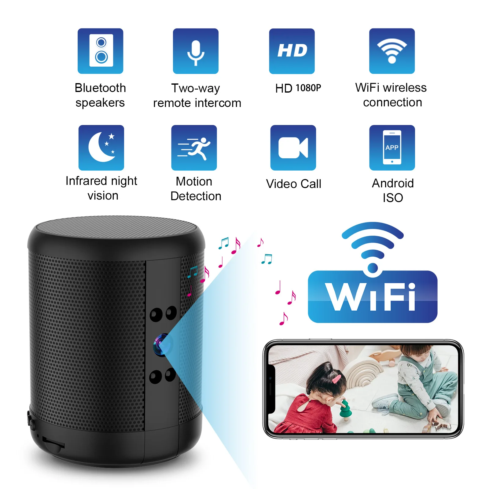 WLAN-Sicherheitskamera mit Lau – Home Security Robot Bewertung und Preis