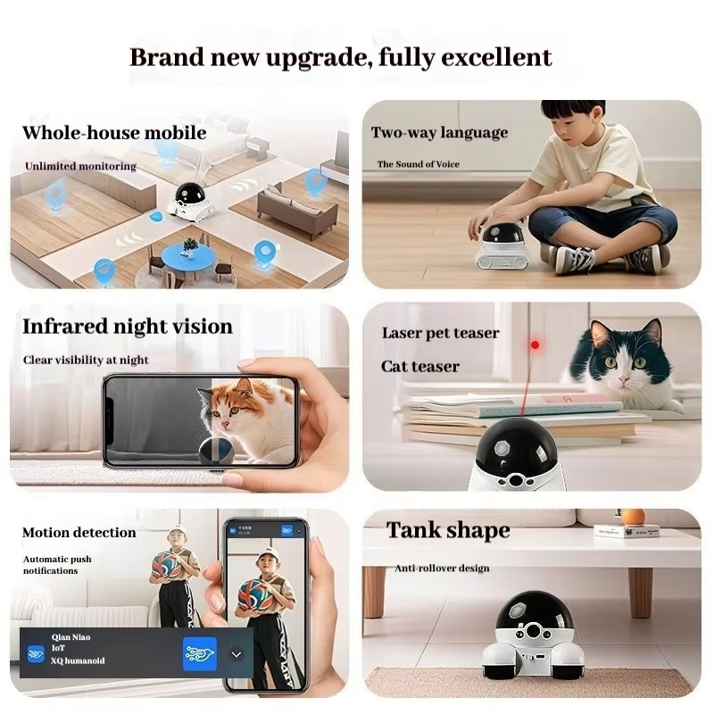 Neuer Intelligenter Haustier-R – Home Security Robots Bewertung und Preis